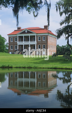 Carolina del Sud Charleston Drayton Hall Foto Stock