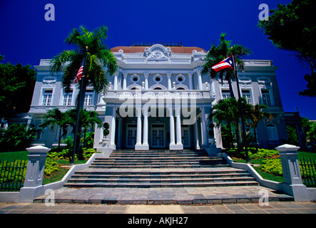 Dipartimento di Stato a Centro di accoglienza, Centro de Recepciones del Gobierno, San Juan Vecchia San Juan, Puerto Rico, West Indies Foto Stock