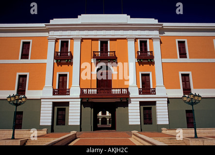 Ballaja caserma, Cuartel de Ballaja, San Juan Vecchia San Juan, Puerto Rico, West Indies Foto Stock