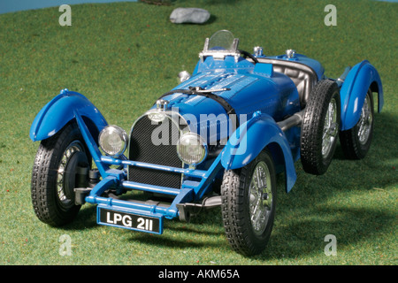 Oldtimer modello di auto Bugatti 59 Foto Stock