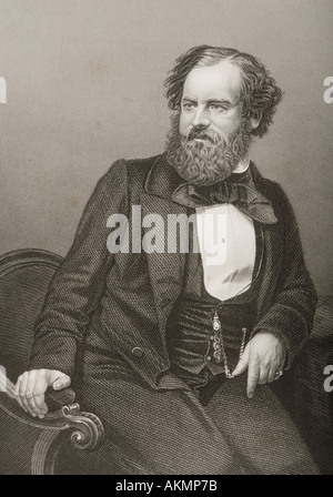 Albert Richard Smith, 1816 - 1860. Autore inglese, intrattenitore e alpinista. Foto Stock