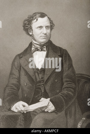 Edward Henry Stanley, xv Conte di Derby, 1826 -1893. Statista britannico e il Segretario di Stato per gli affari esteri. Foto Stock