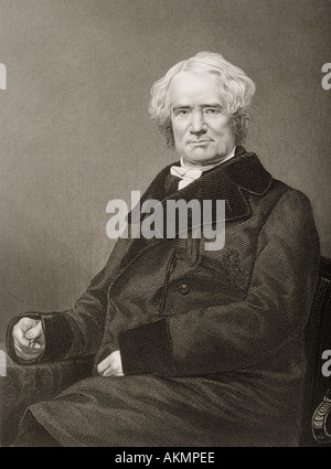 George Mifflin Dallas, 1792 -1864. Uomo politico americano e diplomatico e undicesimo vice presidente degli Stati Uniti d'America. Foto Stock