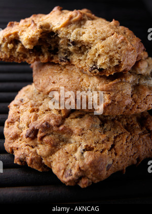 American biscotti con scaglie di cioccolato cibo editoriale Foto Stock