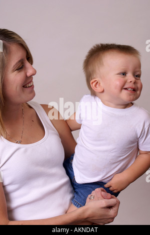 Incandescente con la salute e la felicità Foto Stock