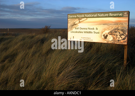 Donna nook riserva naturale nazionale Foto Stock