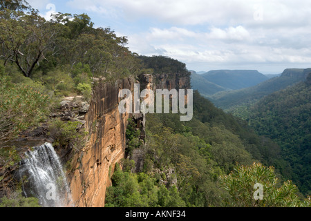 Cascate di Fitzroy e Yarrunga Valley, Morton National Park, Southern Highlands, Nuovo Galles del Sud, Australia Foto Stock