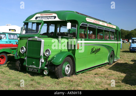 Classic pullman e autobus Foto Stock