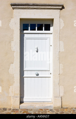 Tradizionale porta Ile De Re Francia Foto Stock