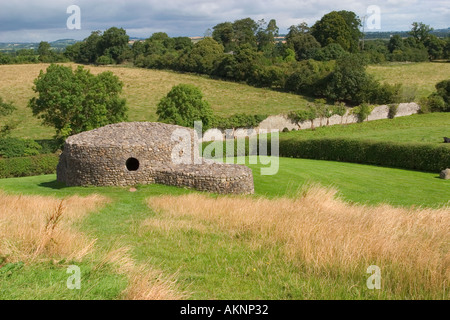 Newgrange megalitico Tomba di passaggio co meath Irlanda Foto Stock