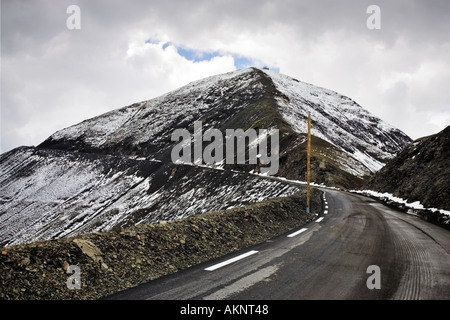 Il Col de la Bonette Alpes Maritimes Francia Foto Stock