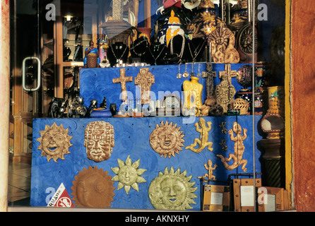 Arti e mestieri vetrina in Ensenada, Baja California, Messico Foto Stock