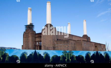 Battersea Power Station di Londra 2007 Foto Stock