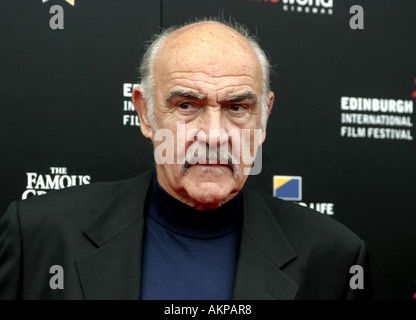 Sir Sean Connery in Edinburgh Agosto 2006 Foto Stock