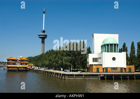 Rotterdam euromast occidente europeo Europa Paesi Bassi nederland olandese Holland Foto Stock