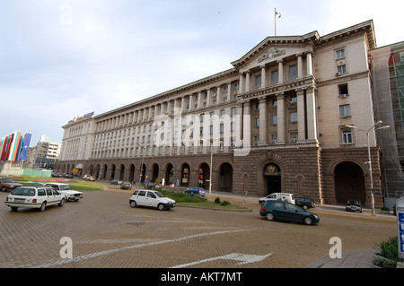 Palazzo del governo a Sofia in Bulgaria Foto Stock