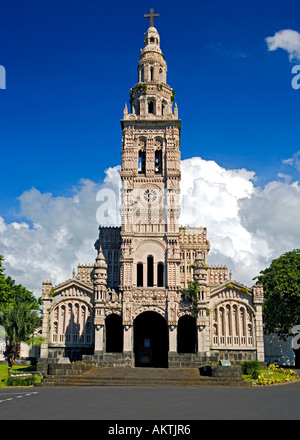 La squisita [Église de 'Sainte Anne'], vicino a 'Saint-Benoît' in 'Réunion " Foto Stock