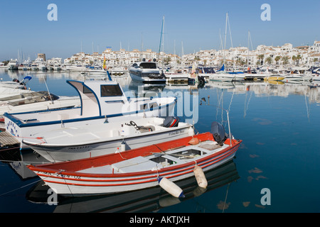 Marbella Malaga Provincia Costa del Sol Spagna Puerto Jose Banus Foto Stock