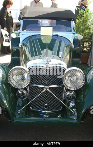 Jaguar SS 100 Swallow Sidecar Foto Stock