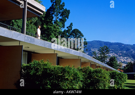 Il Portogallo, Isole Madeira, Funchal, Quinta da Casa Branca Hotel Foto Stock