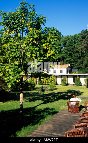 Il Portogallo, Isole Madeira, Funchal, Quinta da Casa Branca Hotel Foto Stock