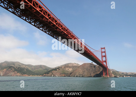 Golden Gate Bridge di San Francisco, California, Nord America, Stati Uniti d'America Foto Stock