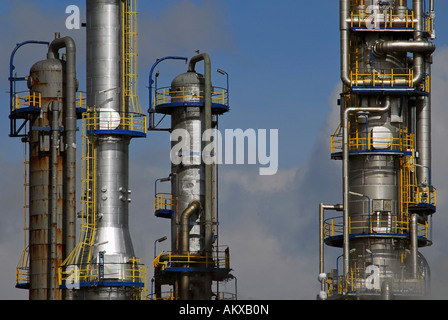 Impianto industriale, vista dettagliata Foto Stock