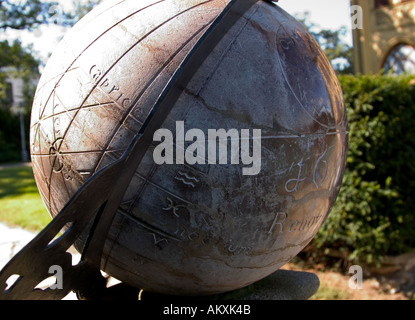 Globo di Meridiana Foto Stock