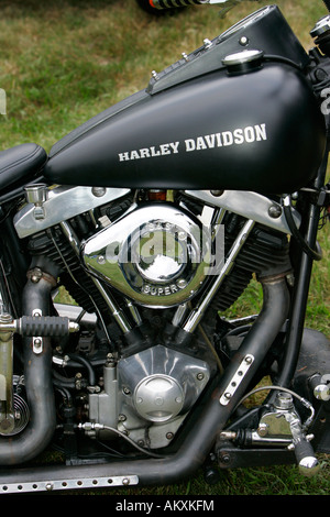 Harley Davidson Early pala, dettaglio. Foto Stock