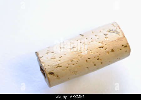 Un tappo da una bottiglia di vino Foto Stock