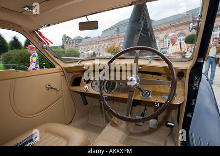 Bugatti 57 Coupe, F 1933 - 39, vintage car meeting, Schwetzingen, Baden-Wuerttemberg, Germania Foto Stock