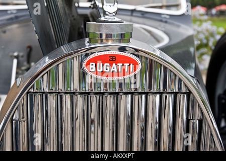 Bugatti 57 Coupe, F 1933 - 39, vintage car meeting, Schwetzingen, Baden-Wuerttemberg, Germania Foto Stock