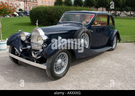 Bugatti 57 Coupe, F 1933 - 39, vintage car meeting, Schwetzingen, Baden-Wuerttemberg, Germania Foto Stock