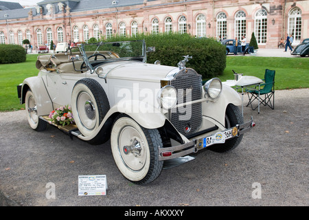 Packard convertibile coupé, 1929 USA, vintage car meeting, Schwetzingen, Baden-Wuerttemberg, Germania Foto Stock