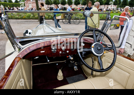 Packard convertibile coupé, 1929 USA, vintage car meeting, Schwetzingen, Baden-Wuerttemberg, Germania Foto Stock