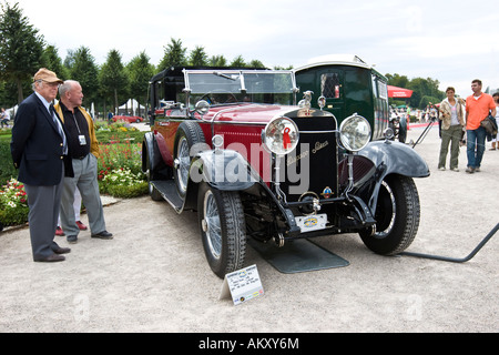 Hispano Suiza H6B Erdmann u. Rossi, e 1928, vintage car meeting, Schwetzingen, Baden-Wuerttemberg, Germania Foto Stock