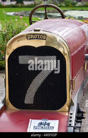 Protos NAG racing car, D 1921, vintage car meeting, Schwetzingen, Baden-Wuerttemberg, Germania Foto Stock