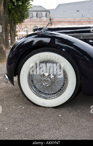 Talbot Lago T 26 Record Cabriolet Worblaufen, CH 1947, Auto d'epoca, Gala Schwetzingen, Baden Wuerttemberg, Germania Foto Stock