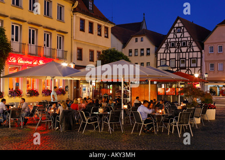 Bad Neustadt an der Saale, Rhoen-Grabfeld, Franconia, Baviera, Germania Foto Stock