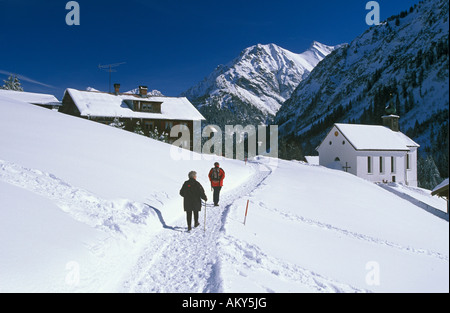 Baad, Kleinwalsertal, Vorarlberg, Austria Foto Stock