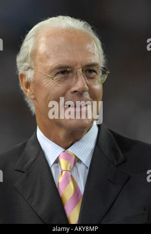 Franz Beckenbauer GER Ritratto Foto Stock