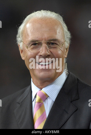 Franz Beckenbauer GER Ritratto Foto Stock