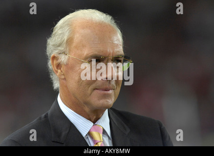 Franz Beckenbauer GER Ritratto Foto Stock