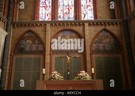 Altare, la Cattedrale di San Pietro, Brema, Germania, Europa Foto Stock