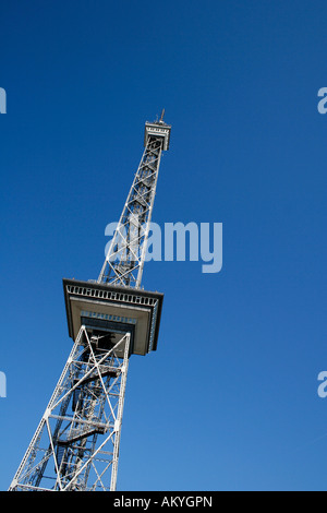 Torre della radio, della fiera di Berlino, Germania Foto Stock