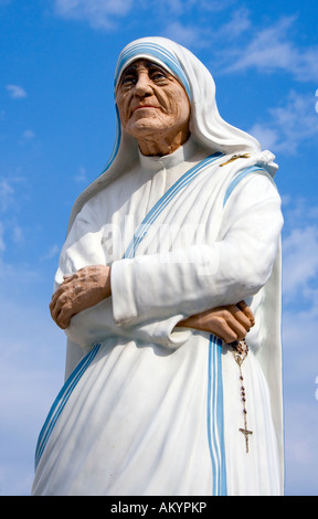 Statua di Madre Teresa di Calcutta Foto Stock