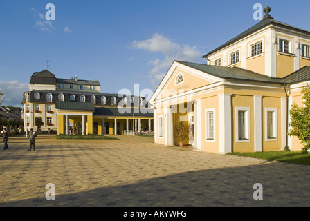 Frantiskovy Lazne Spa, Franzensbad, west Bohemia Repubblica Ceca Foto Stock