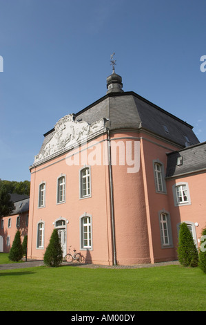 Vorburg di Wickrath castello costruito da Matthieu Soiron, Moenchengladbach, Nord Reno-Westfalia, Germania Foto Stock