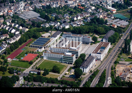 Vista aerea dell'università di Koblenz Germania Renania-Palatinato Foto Stock