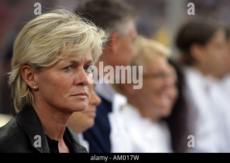 Allenatore del tedesco di calcio femminile nazionale Silvia Neid Foto Stock